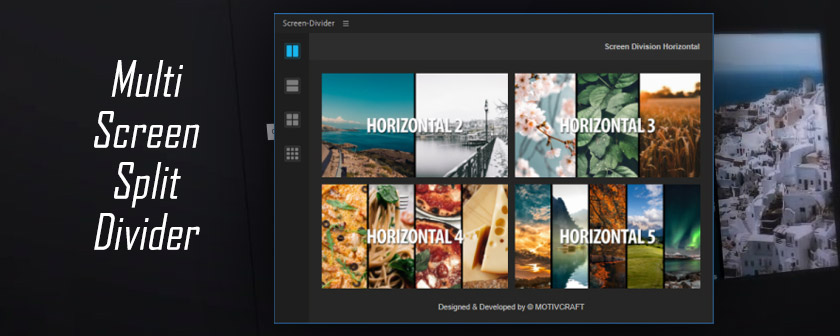 دانلود اسکریپت Multi Screen Split Divider برای نرم افزار After Effects