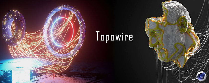 دانلود پلاگین Topowire C4D آخرین آپدیت همراه با کرک