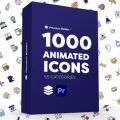 دانلود اسکریپت PremiumBuilder Animated Icons برای پریمیر پرو