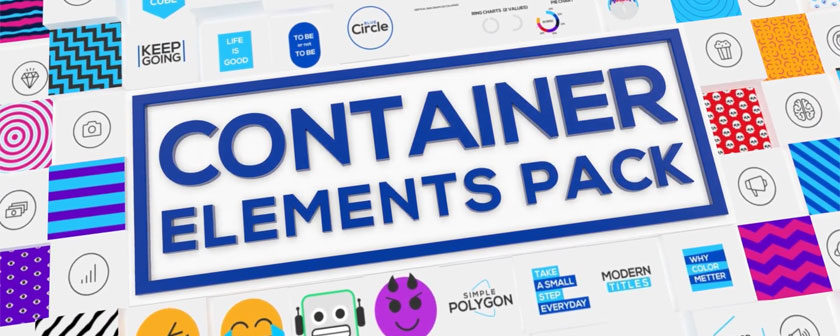 دانلود اسکریپت Container Elements Pack در افتر افکت