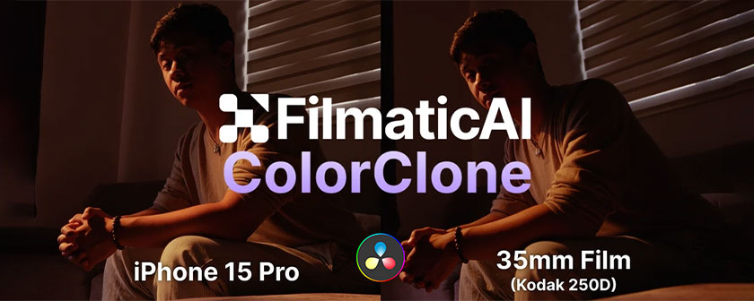 دانلود پلاگین هوش مصنوعی AI ColorClone OFX برای داوینچی