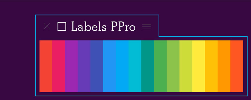 دانلود پلاگین Labels PPro آپدیت همراه با کرک پریمیر پرو
